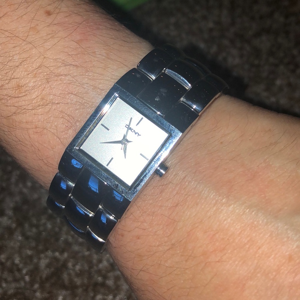 DKNY stainless steel watch